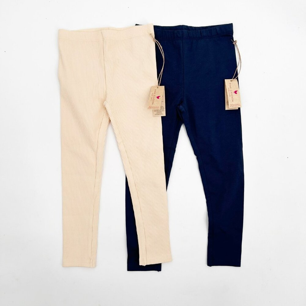 Pink Chicken Girls Size 4Y Leggings Bundle
